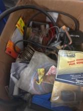 Sanding disks, pull strap for awning, brass connectors and more