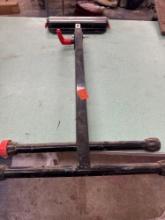 Roller with stand