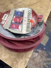 Collapsible 3 in one - trashcan/cooler or hamper