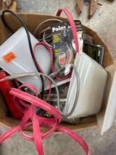 Heat tape, light fixtures, and light bulbs