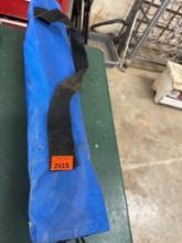Folding chair with bag