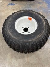 Tire and wheel Size in photo