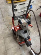 RIDGID drain cleaning machine