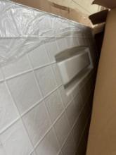 Possibly shower wall