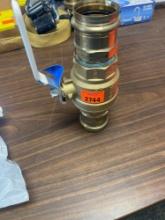 Pro press brass ball valve