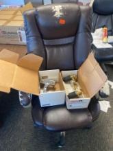 Office chair, shower valve, laboratory faucet