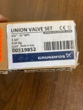 Union valve set