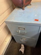 Two drawer filing cabinet