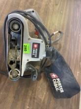 Porter cable hand held belt sander