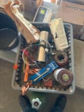 Light bulb, ridged pipe threader head and more