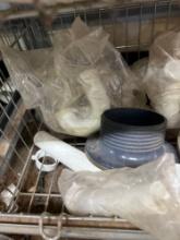 Bag trap fittings and floor drain
