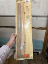 Laminate countertop end cap