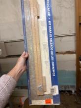 Laminate countertop end cap kit
