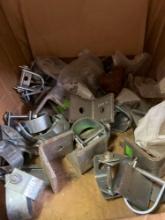 Pipe clamp holders