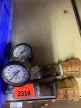 100 psi gages for gas tests