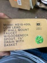 Wall mount faucet
