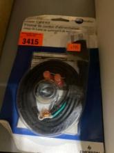 Power cord for garbage disposal