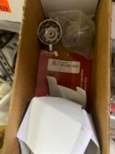 Basket strainer, tub drain, faucet handle