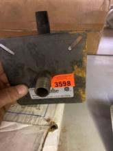 Half inch gastite appliance stub out