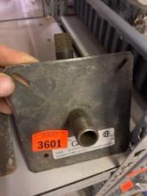 Half inch gastite appliance stub out