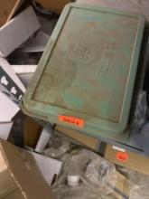 Case with hinges inside