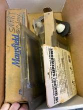 Toliet water saver, tank lever, flapper