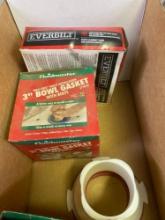 Wax ring and 2 bowl gaskets