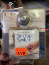 Sink top switch