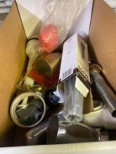 Pop up assemblies, tub spouts, and other fittings