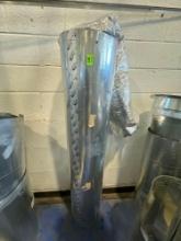 piece of duct work must bring help to load Measurements in photo