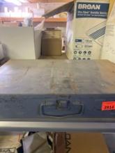 Empty storage box