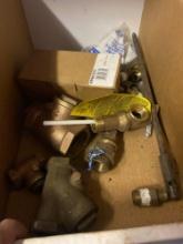 Shower arm, T & P, check valves