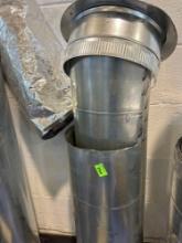 2 pieces of duct work 2 times the money must bring help to load Measurements in photo