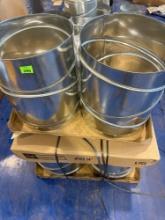 15 pieces of duct work 15 times the money must bring help to load Measurements in photo