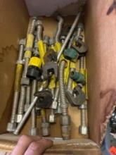 Miscellaneous gas connections, clamps
