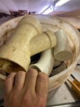 Miscellaneous pvc fittings