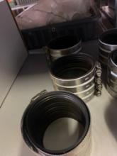3 inch four band fernco Three times the money