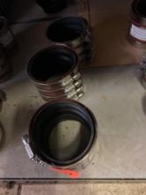 3 inch four band fernco Three times the money