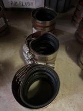 2 inch four band fernco Three times the money