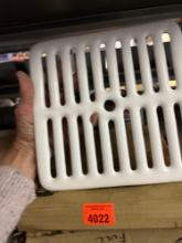 Porcelain enamel floor sink grate 12 x 12 Three times the money
