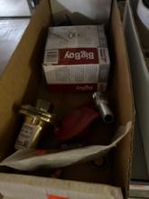 Basket strainer, valve adapter