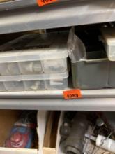 Lot contains Flowmaster stainless steel manifold, nuts, bolts, screws and more