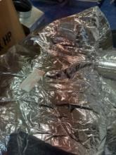8 pieces of duct insulation 8 times the money must bring help to load Measurements in photo