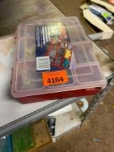 Case with electric fittings