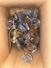 Clamps and ball valve