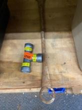 Wrench and progress fitting