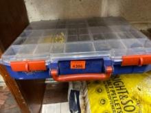 American van case with electrical items inside