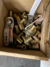 Various pex fittings