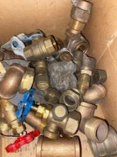 Various brass fittings