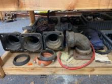Cast iron plumbing fittings